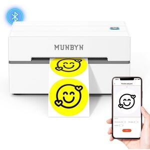 MUNBYN Bluetooth thermal Label Printer (Brand New in Box)
